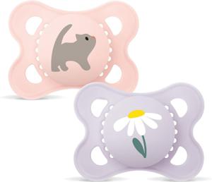 MAM Original 0-6 m Natural Rubber Neutral 2-pack produkt bild