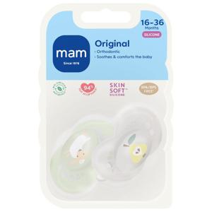 MAM Original Nappar Silikon 16-36 Månader 2 st - Olika färger produkt bild