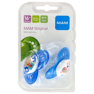 Mam Original Schnuller 16+ Monate Silikon Produktbild