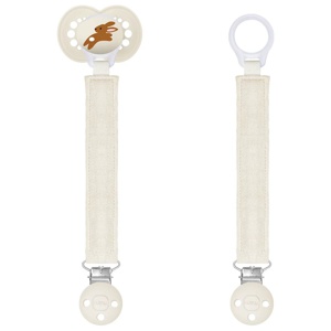MAM Pacifier Clip Off-White, 1 st produkt bild
