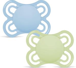 MAM Perfect Silk 0-6 m 2-pack Blue produkt bild