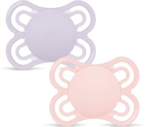 MAM Perfect Silk 0-6 m 2-pack Pink produkt bild