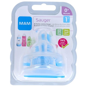 MAM-Sauger-Gr-1-0-Monate-Silikon Produktbild