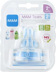 MAM Teat dinapp stl 2, 2 st produkt bild