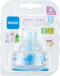 MAM Teat dinapp stl 3, 2 st produkt bild