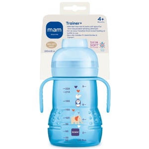 MAM Trainer Kop 220 ml - Blå produktbillede
