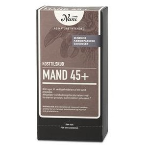 Mand 45+ helsepakke Nani - 30 breve produktbillede