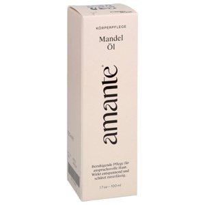 Mandelöl 100% rein Hautpflegeöl Amante, 100 ml Öl Produktbild