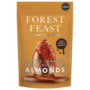Mandlar i Choklad & Salt Karamell 120g produkt bild