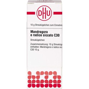 MANDRAGORA E radice siccata C 30 Globuli Produktbild