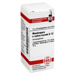 MANDRAGORA E radice siccata D 12 Globuli Produktbild