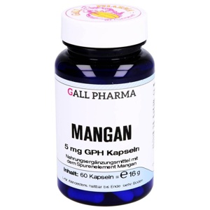 Mangan 5 mg GPH Kapseln Produktbild