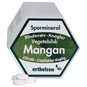 Berthelsen Mangan 250 tabl. produktbillede