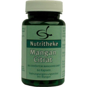 MANGAN CITRAT Kapseln Produktbild