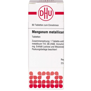 MANGANUM METALLICUM D 6 Tabletten Produktbild