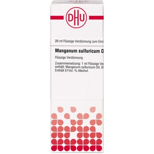 MANGANUM SULFURICUM D 6 Dilution Produktbild