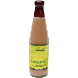 MANGOSTAN Wildwuchs reines Fruchtmark 100% Saft Produktbild
