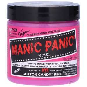 Manic Panic Cotton Candy Pink Classic Cream 118 ml produktbillede