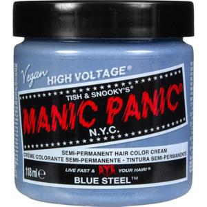 Manic Panic Semi-Permanent Hair Color Cream Blue Steel 118 ml produkt bild