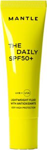 MANTLE The Daily SPF +50 - Ultra lightweight SPF fluid with antioxidants 30 ml produkt bild