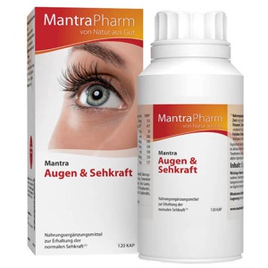 Mantra Augen & Sehkraft Kapseln, 120 St Kapseln Produktbild