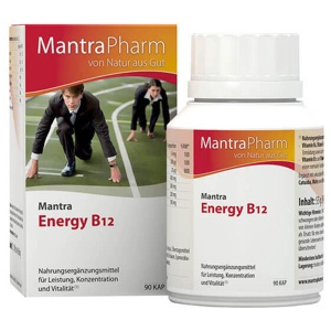 Mantra Energy B12 Kapseln, 90 St Kapseln Produktbild