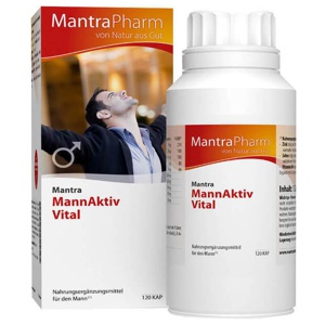 Mantra Mannaktiv Vital Kapseln, 120 St Kapseln Produktbild
