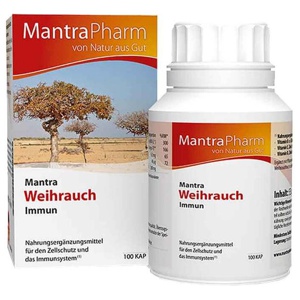 Mantra Weihrauch Immun Kapseln, 100 St Kapseln Produktbild