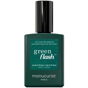Manucurist Green Essentials Top Coat Shimmery Gold Produktbild
