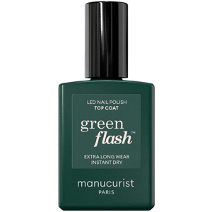 Manucurist Green Flash LED Gel Top Coat 15 ml Produktbild