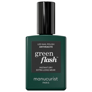 Manucurist Green Flash Led Nail Polish Anthracit 15ml produktbillede