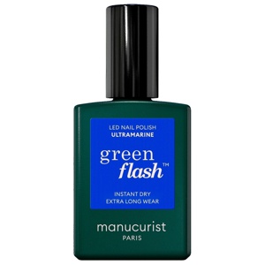 Manucurist Green Flash Led Nail Polish Ultra Marine 15ml produkt bild