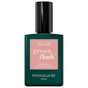 Manucurist Green Flash Neglelak 15 ml - Shell Beige produktbillede