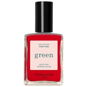 Manucurist Green Nail Polish Poppy Red 15ml produkt bild
