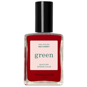 Manucurist Green Nail Polish Red Cherry 15ml produkt bild