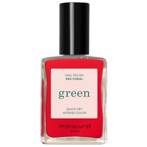 Manucurist Green Nail Polish Red Coral 15ml produkt bild