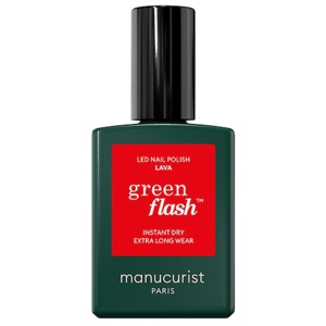 Manucurist - Green - Neglelak Ledlys - Green Flash Lava - For Women produktbillede