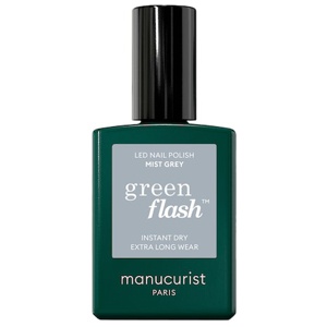 Manucurist - Green - Neglelak Ledlys - Green Flash Mist Grey - For Women produktbillede