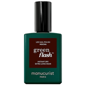 Manucurist - Green - Neglelak Ledlys - Mocha (15 Ml) - For Women produktbillede