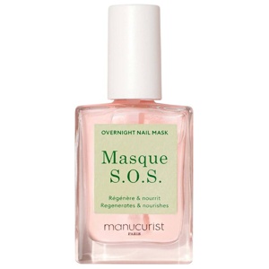 Manucurist Green Overnight Nail Masque S.O.S. 15ml produkt bild