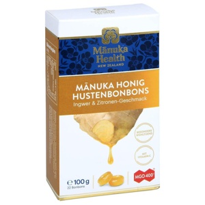Manuka Health HUSTENBONBONS INGWER-ZITRONE MGO 400+ 100 g Bonbons Produktbild