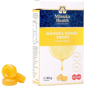 Manuka Health Manuka Honning Drops   Lemon produktbillede