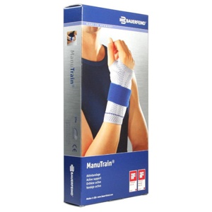 Manutrain Handgelenkbandage GrÃ¶Ãe 6 rechts titan Produktbild