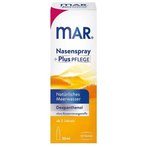 Mar Nasenspray Plus Pflege, 20 ml Spray Produktbild