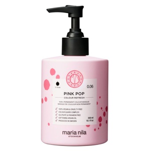 maria nila Colour Refresh Non-Permanent Colour Masque 0.06 Pink Pop produktbilde