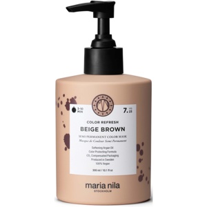maria nila Colour Refresh Semi-Permanent Color Mask 7.23 Beige Brown Produktbild