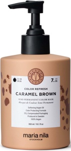 Maria Nila Color Refresh 7.35 Caramel Brown - 300 ml produktbillede