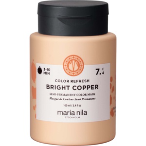 maria nila Colour Refresh Semi-Permanent Color Mask 7.4 Bright Copper Produktbild