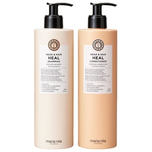 Maria Nila Heal Duo Bundle Shampoo & Conditioner 2x 500 ml 1000 ml produkt bild