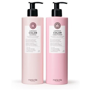 Maria Nila Duo Bundle Luminous Colour 2x500 ml Kit 1000 ml produkt bild